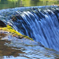 The waterfall in Wisła